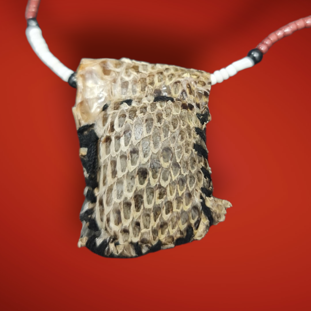 Amuleto serpiente Africano Atraccion amor , sexo , luguria , Templo de la pitón , secretos del vodun , arte tradicional africano - Imagen 3