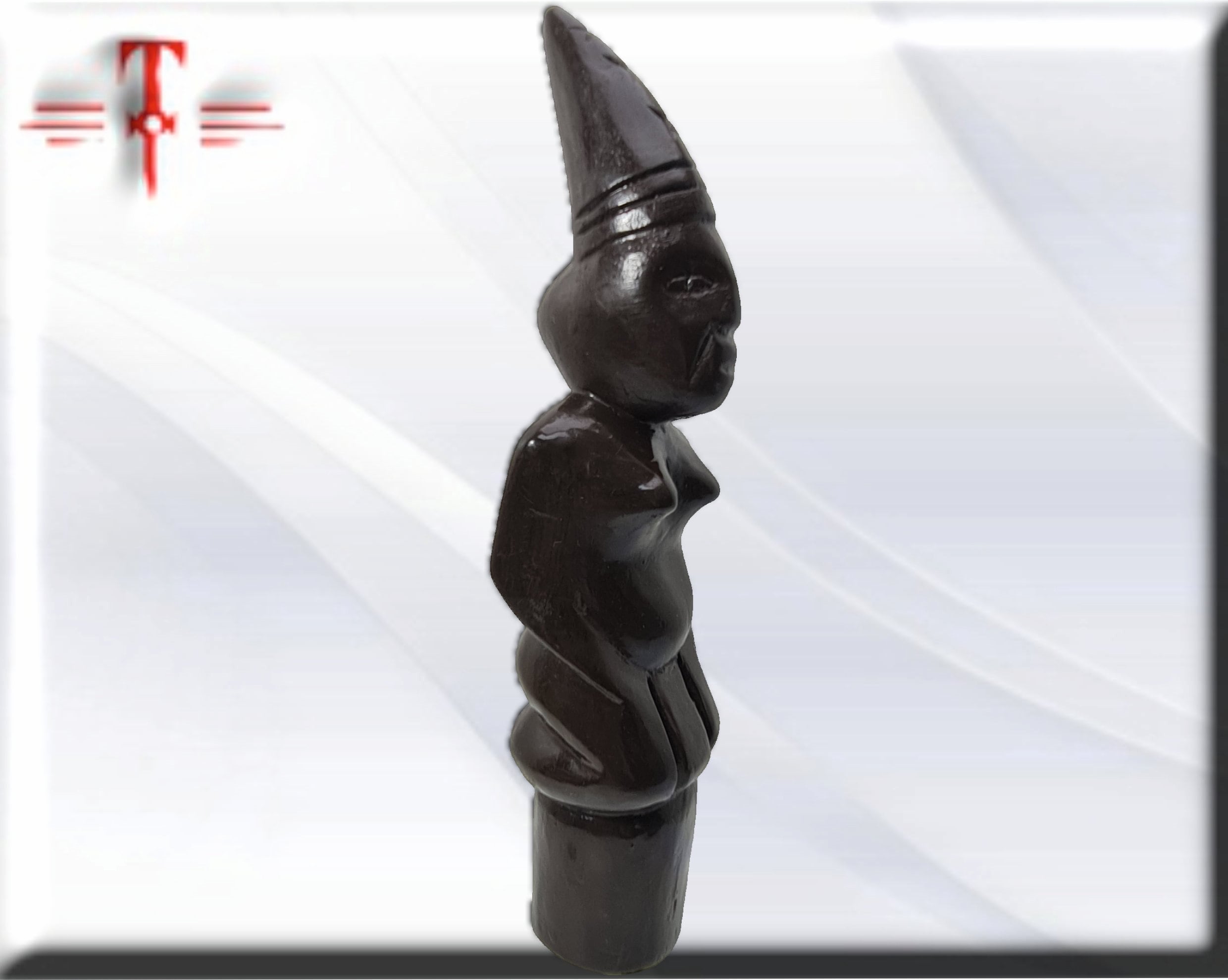 Agogo Iroke de Orula , artesanía Religiosa Campana para llamar al Santo , Santería , Palo Mayombe , Babalawo - Imagen 5