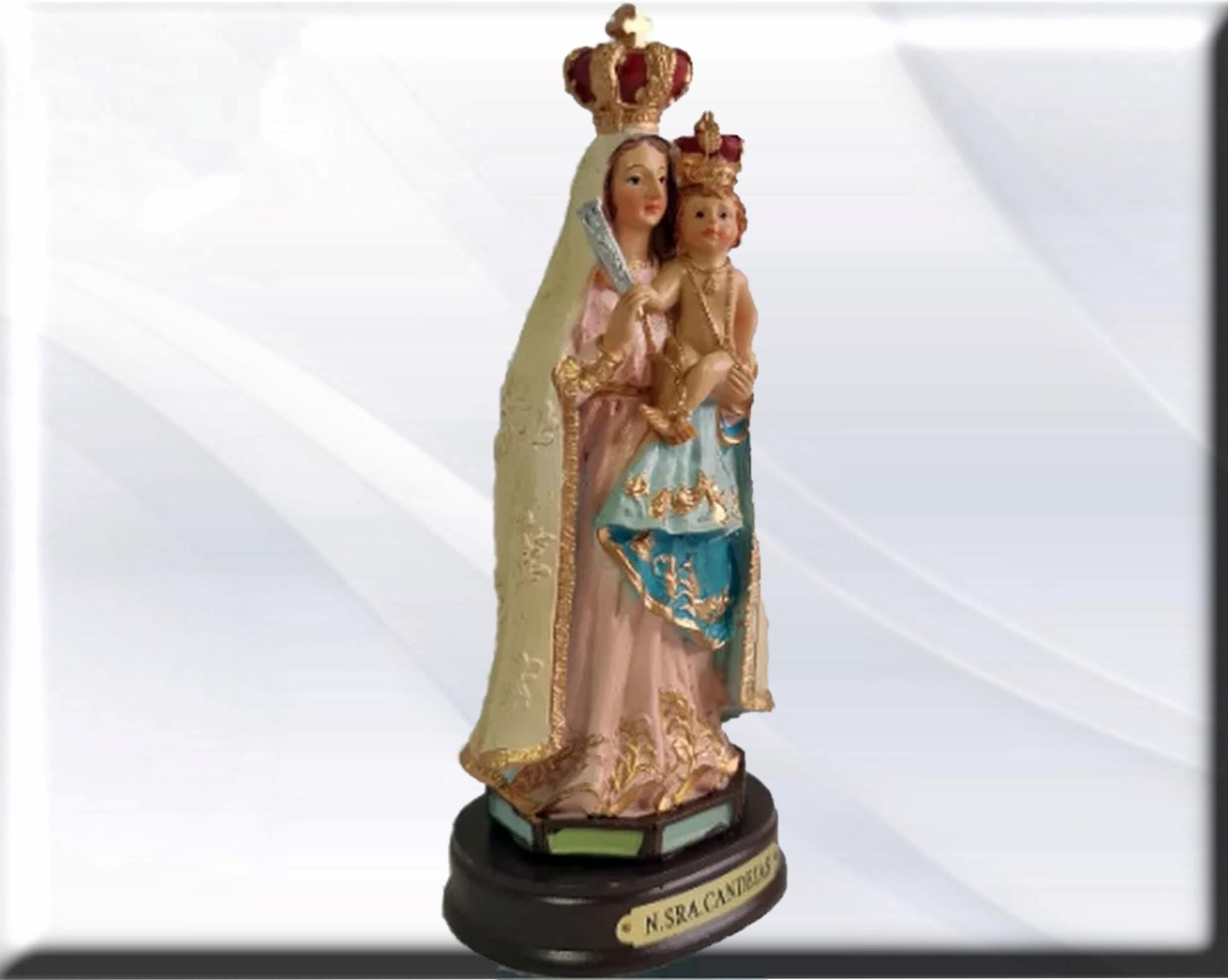 Nuestra Señora de la Luz ( candeias ) . Catholic Saints and Virgins, Religious products, - Imagen 2