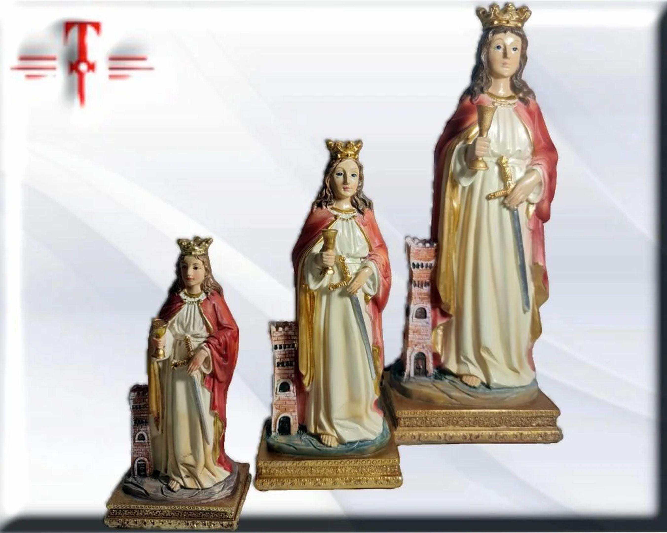 Santa Barbara , Santos y Vírgenes católicos , productos Religiosos - Imagen 2