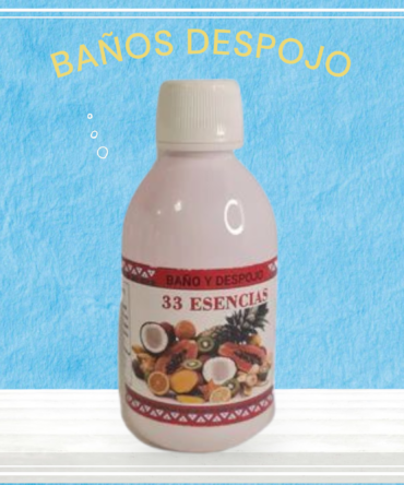 baño 33 esencias