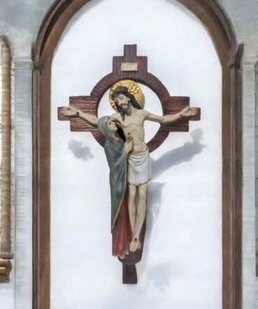 Crucifijo Cruz con Maria . Catholic Saints and Virgins, Religious products,