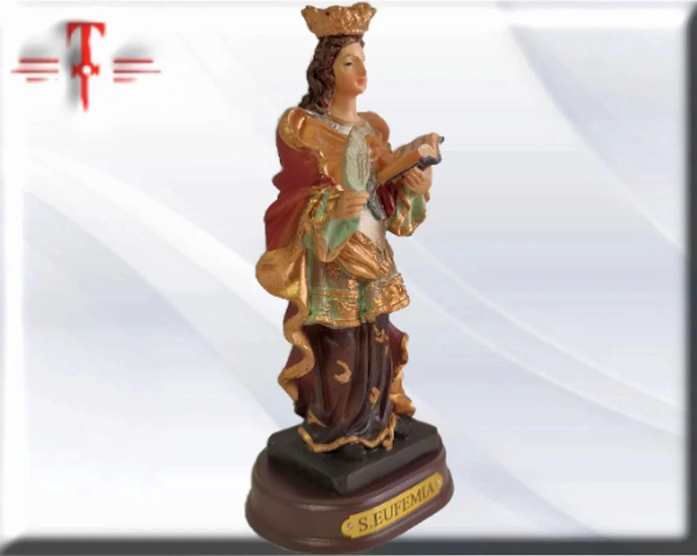 Santa Eufemia , Santos y Vírgenes católicos , productos Religiosos - Imagen 7