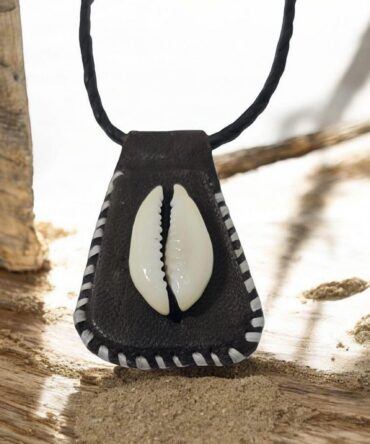 Lucky leather pendant, Original from Benin Protection, amulet