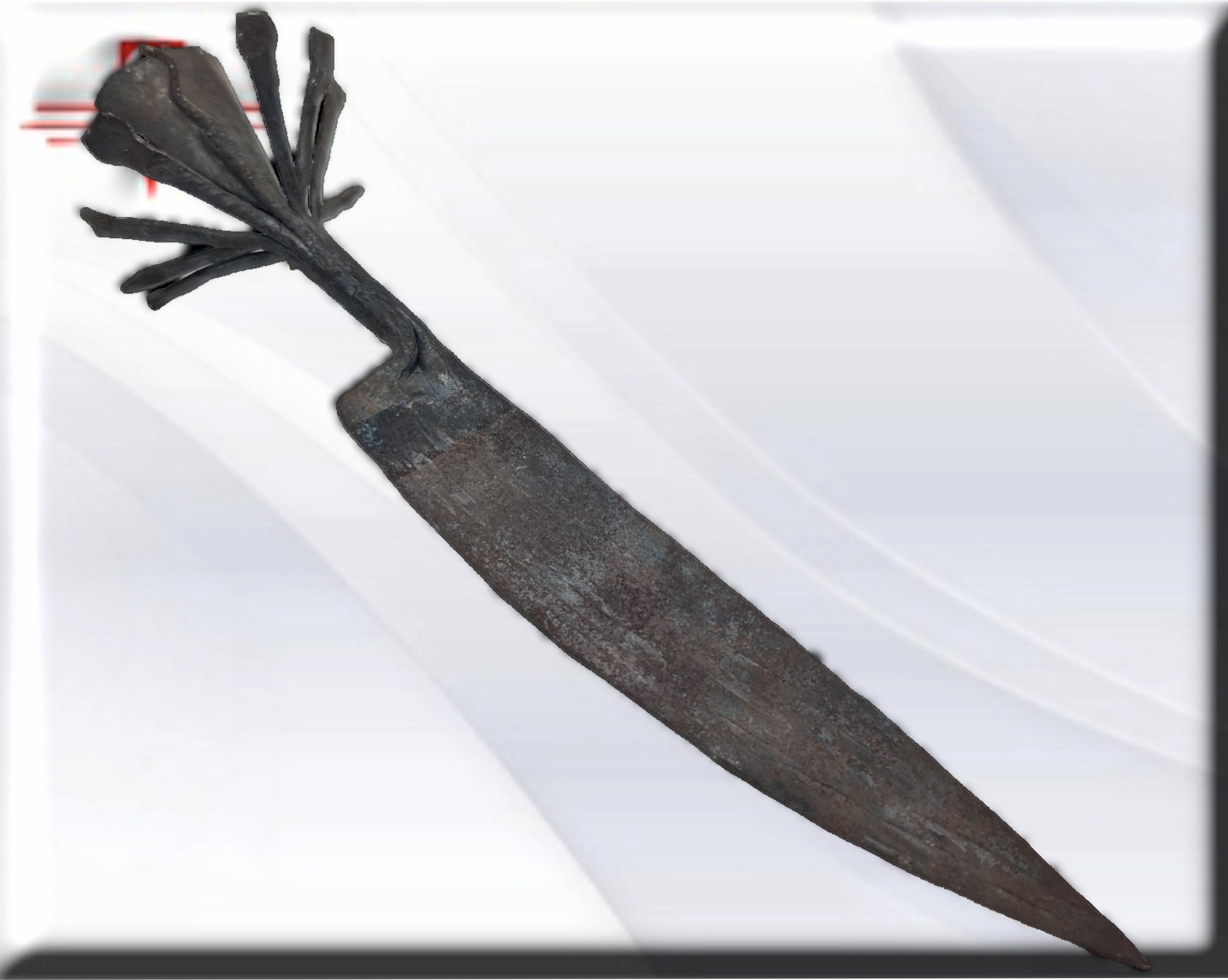 Egoun Agogó ceremonial con corona , Original , hecho a mano en Benín, africa , Voduns , Vodoun deidades africanas , African art , vudu - Imagen 5