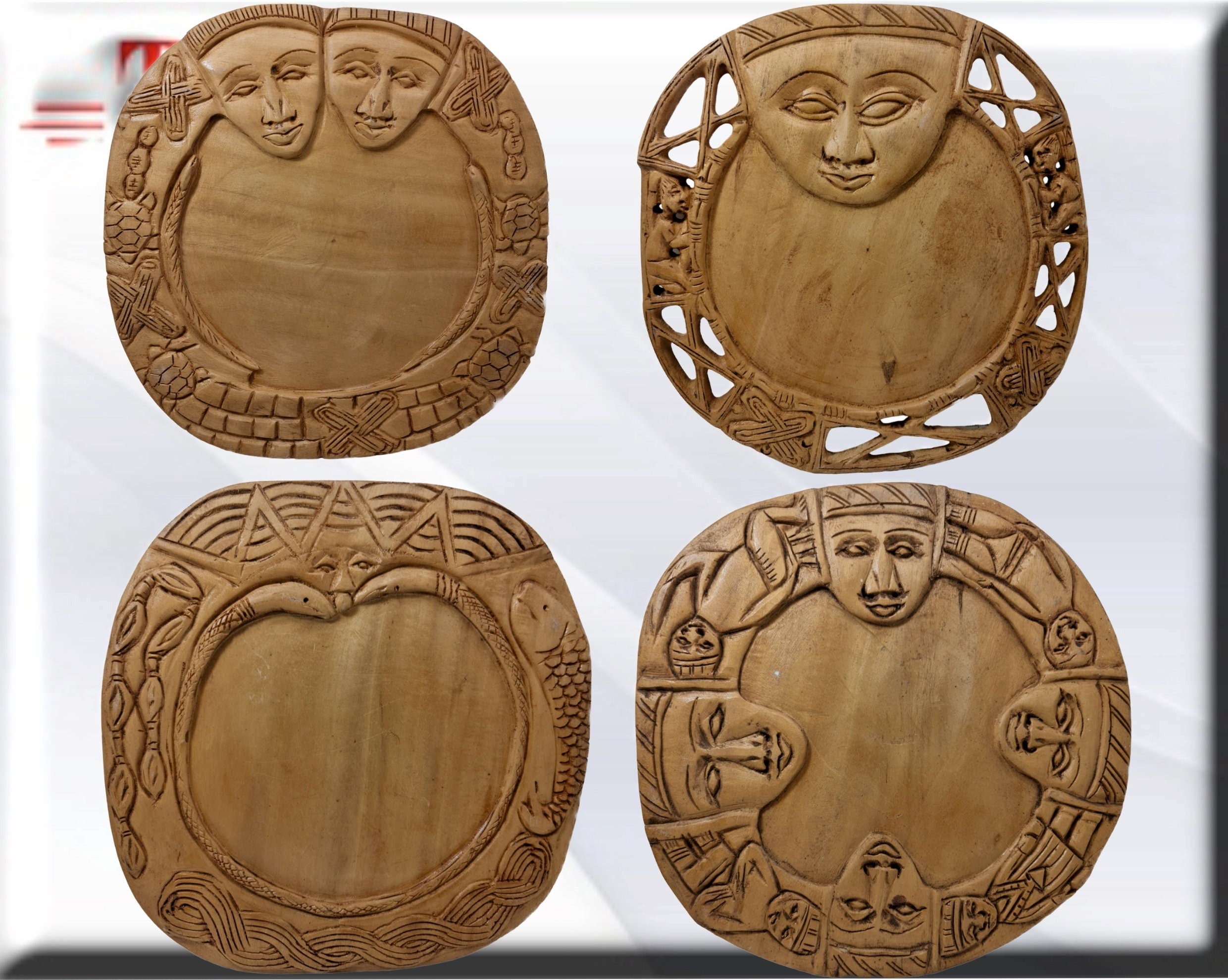 Tablero de consulta Orula Orunmila Ifá Santeria Palo Mayombe babalawo - Imagen 2