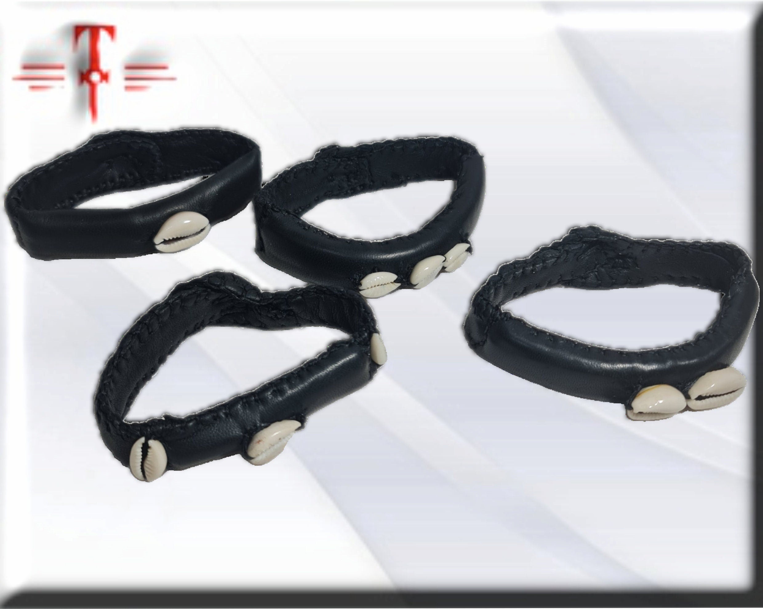 Brazalete de Protección de cuero , secretos del vudú africano - Imagen 2