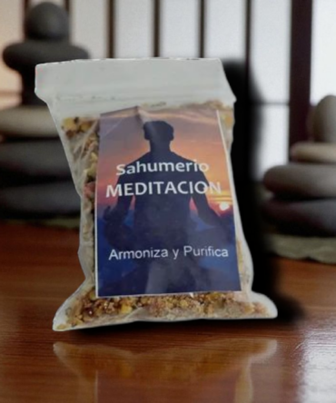 Sahumerio místico meditación