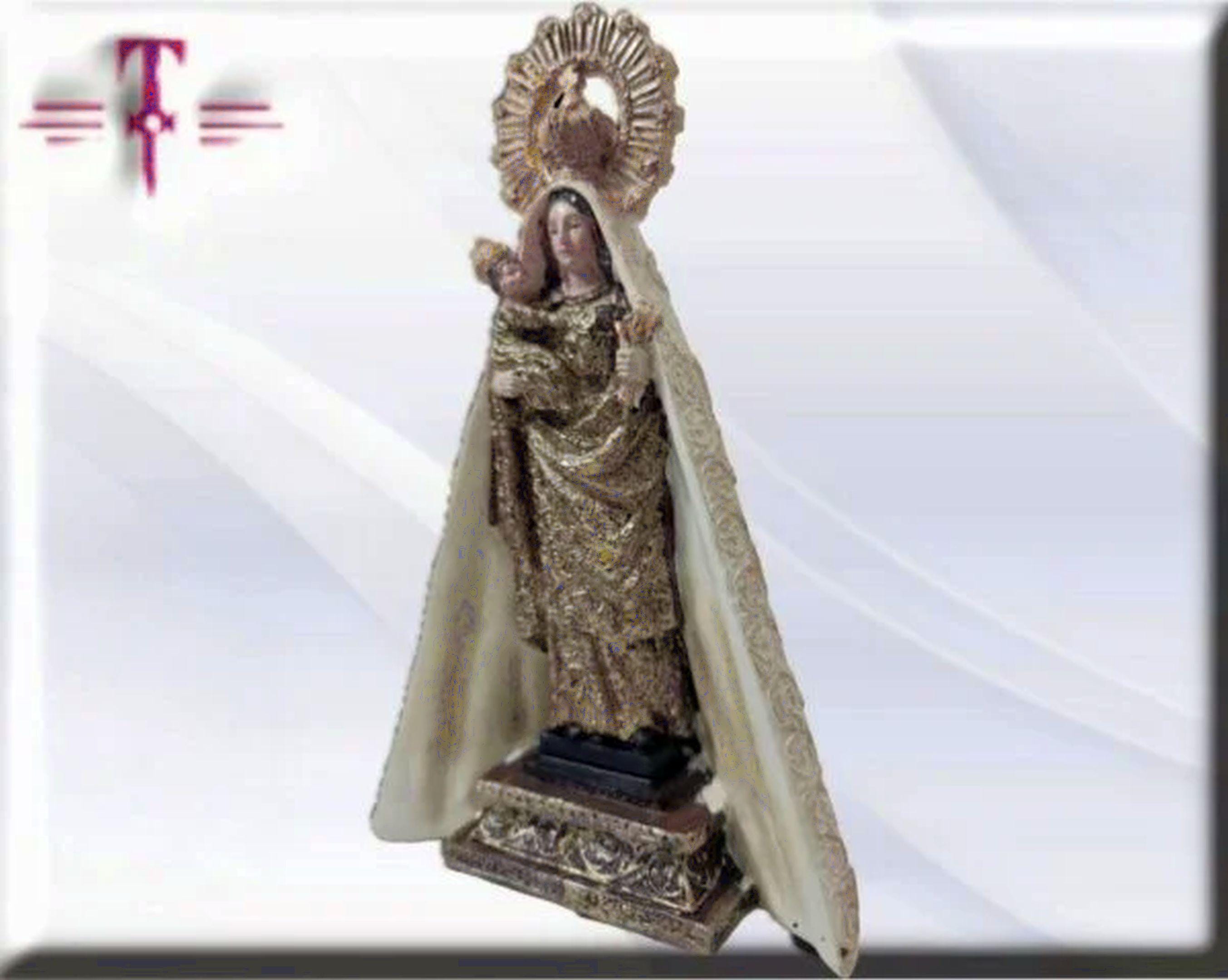 Figura de la Virgen de Guadalupe (Patrona de La Gomera) en Resina Fina - Imagen 2