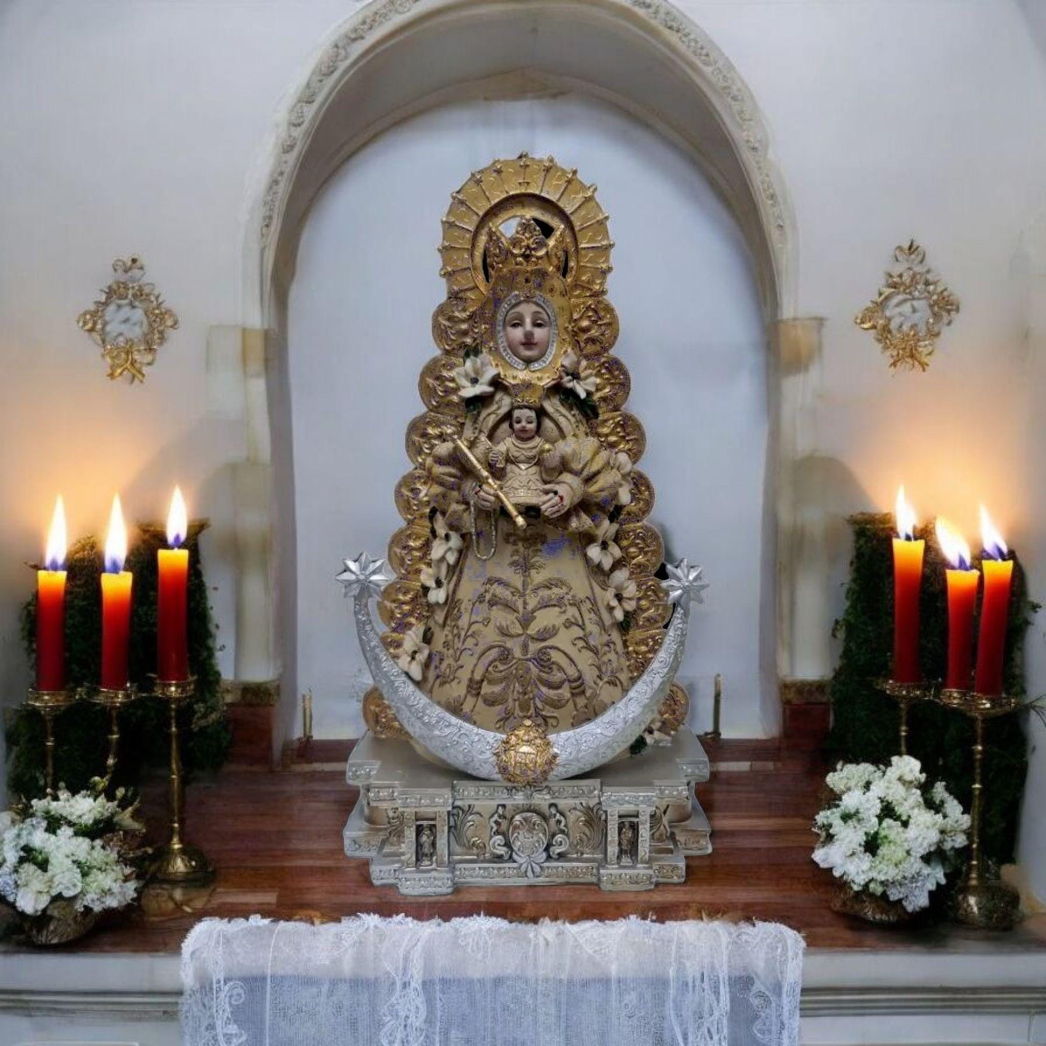 Virgen del Rocio , Santos y Vírgenes católicos , productos Religiosos