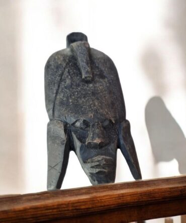 Máscara Antigua Tradicional – ref: 456 – Arte Africano del Siglo XX (20 cm)