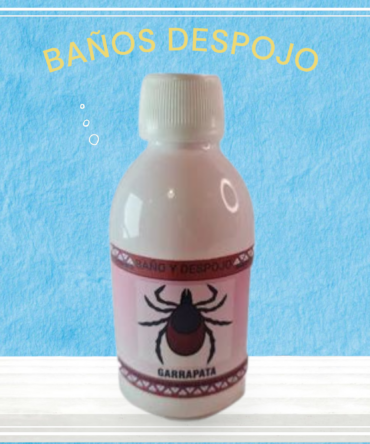 Garrapata , baño de despojo con propósito, limpiezas energéticas