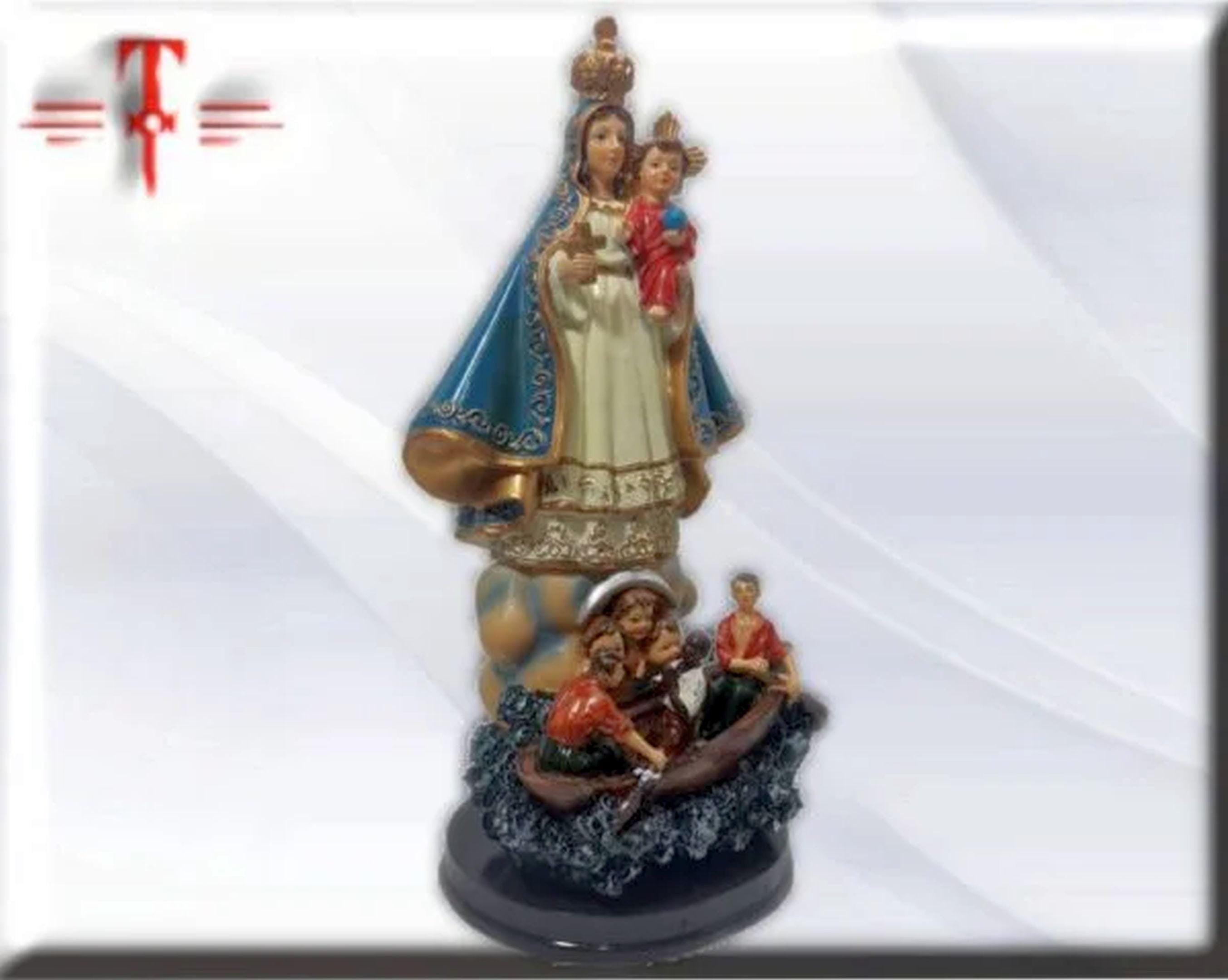 Virgen de la caridad del cobre azul , Santos y Vírgenes católicos , productos Religiosos - Image 5