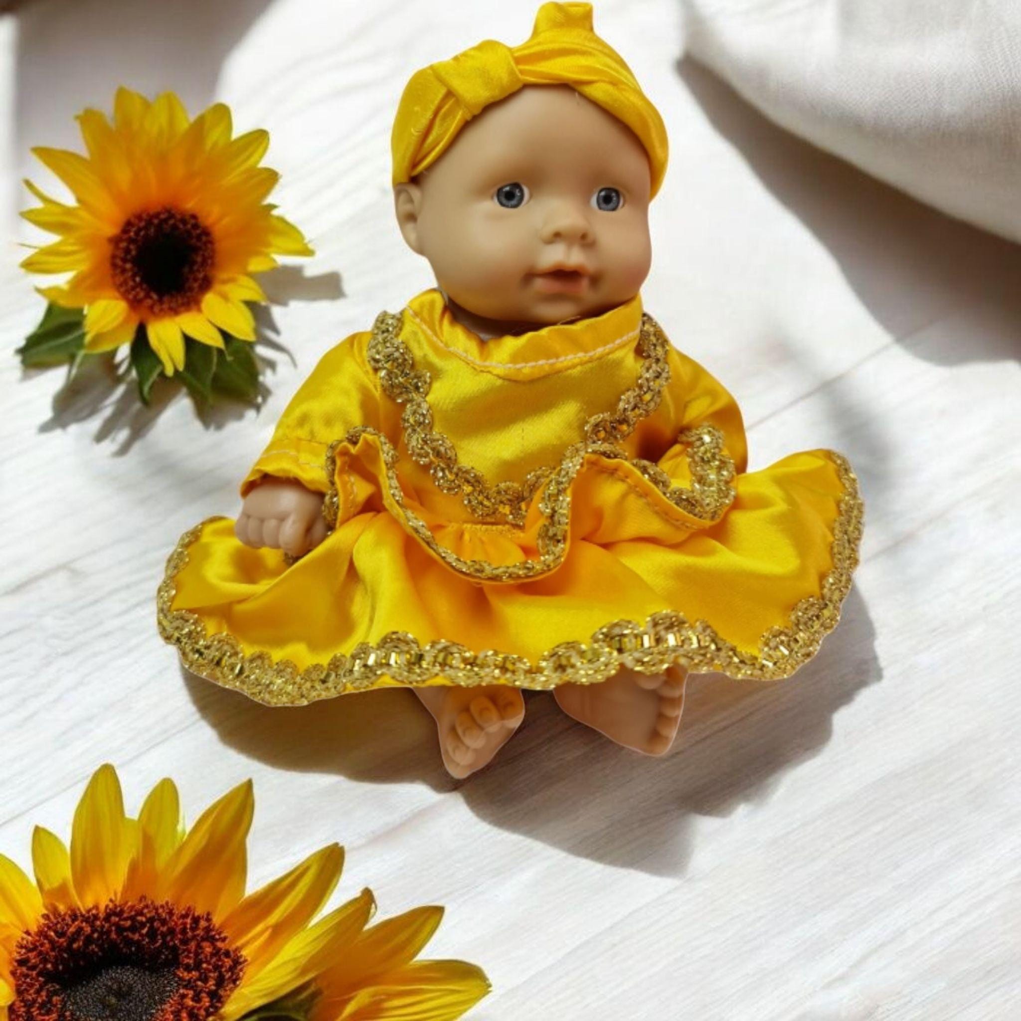 Muñeca Orisha Oshún , Diosa de las aguas dulces , Deidad del Panteón Yoruba