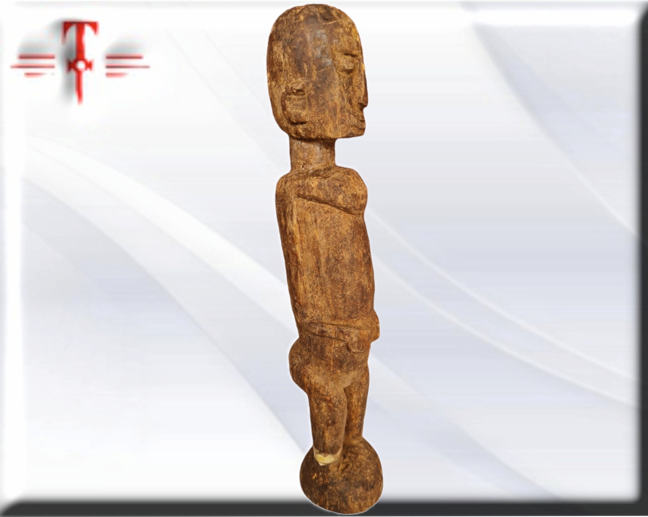 Fetiche Mangbetu Congo Ref: 121 Tribal , arte Africano , Galería de arte , hecho a mano - Imagen 3