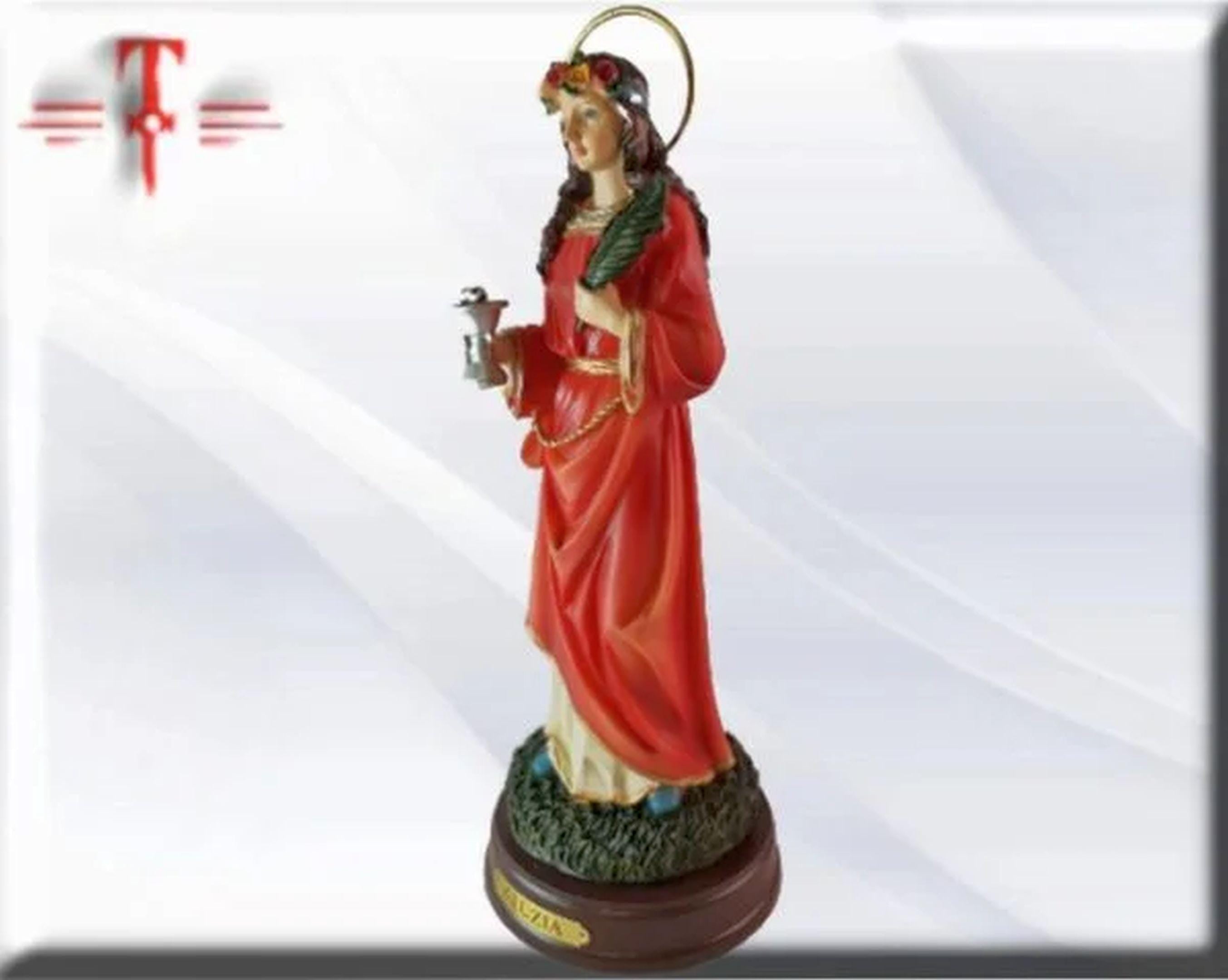 Santa Lucía , Santos y Vírgenes católicos , productos Religiosos - Imagen 4