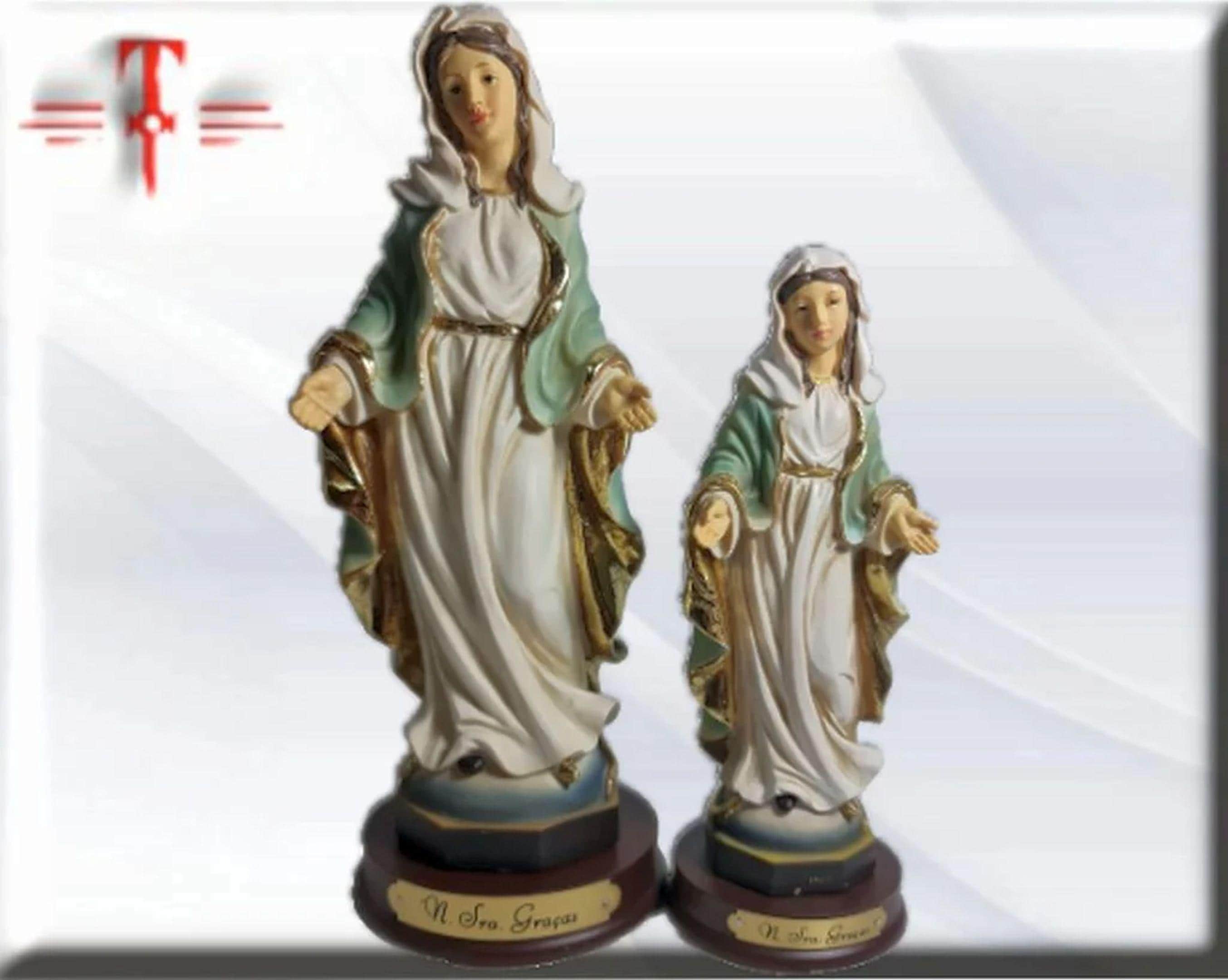 Figura de Nuestra Señora de Gracia en Resina Fina (Varios Tamaños) , productos Religiosos - Image 2
