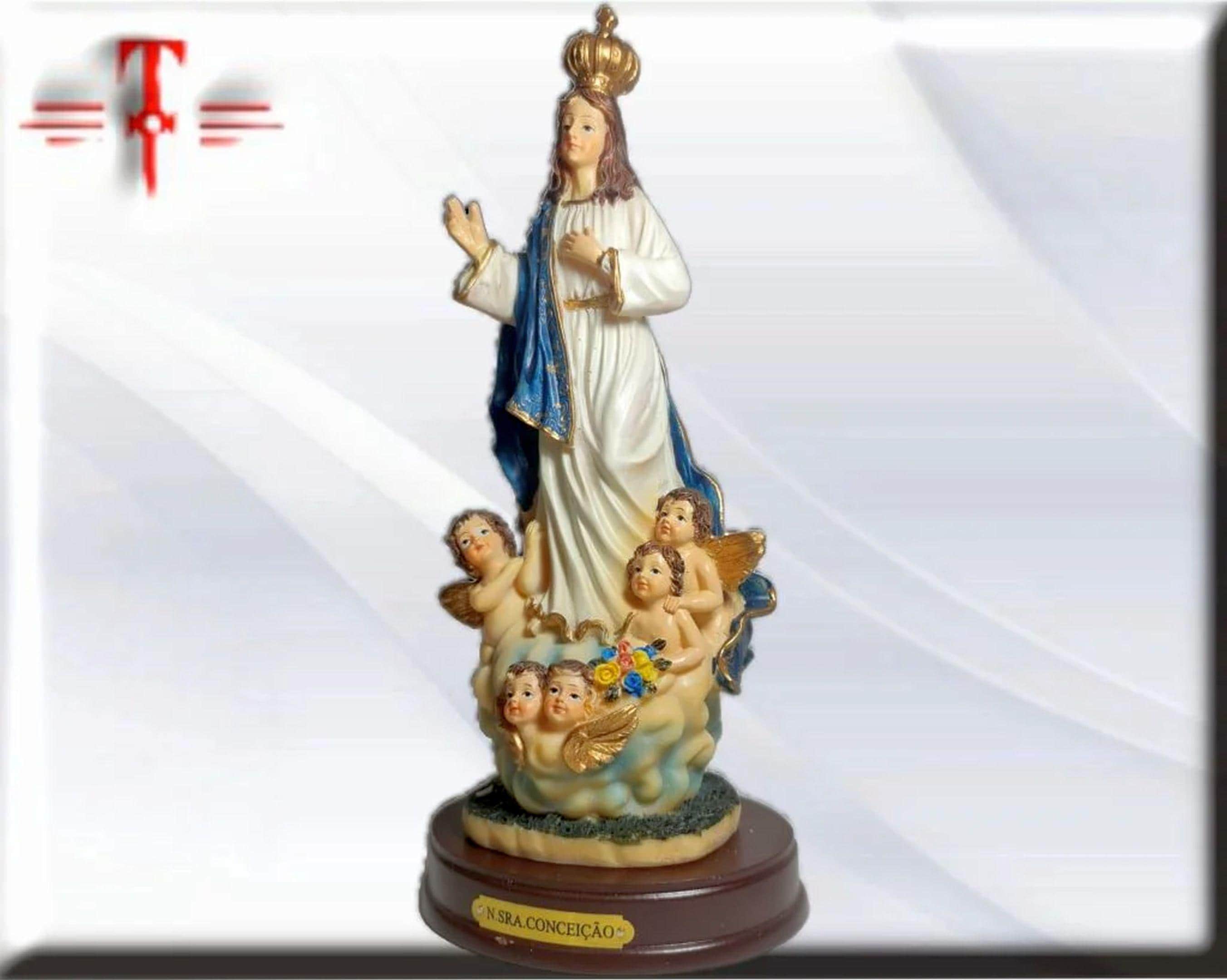 Figura de Nuestra Señora de la Inmaculada Concepción en Resina - Imagen 4