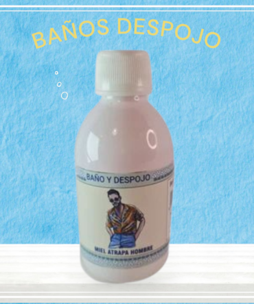 Miel atrapa hombres , baño de despojo con propósito, limpiezas energéticas