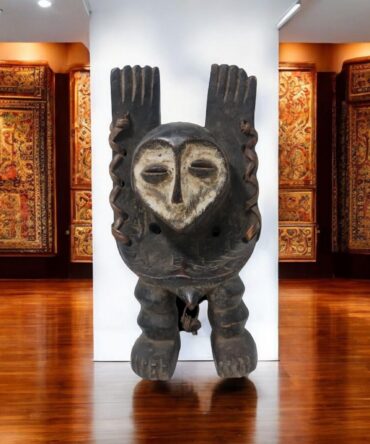 Fetiche de la República Democrática del Congo - Escultura Tribal (25 cm)