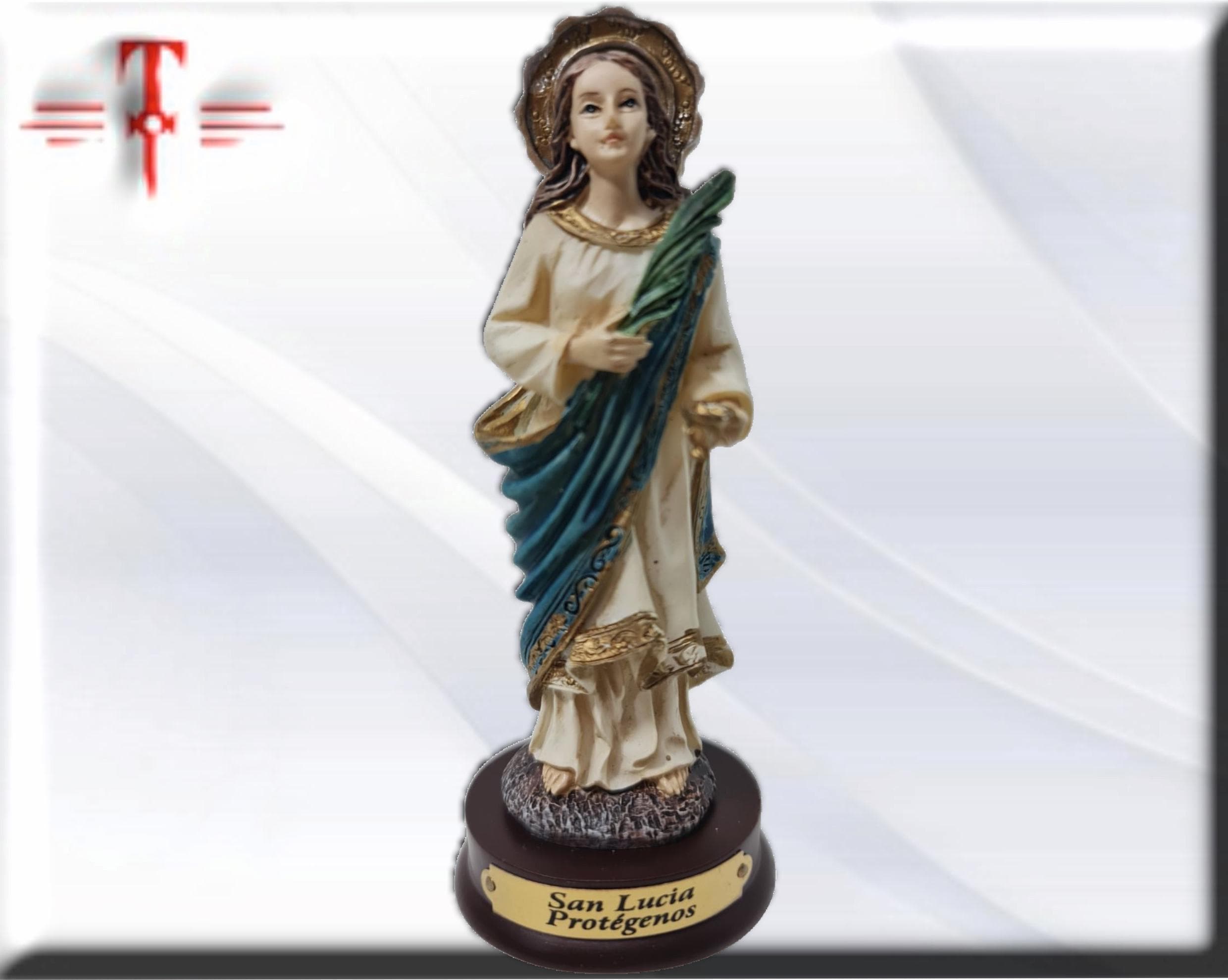 Santa Lucía , Santos y Vírgenes católicos , productos Religiosos - Imagen 2