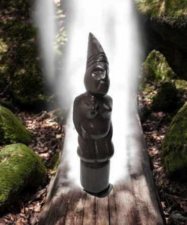 Agogo Iroke de Orula , artesanía Religiosa Campana para llamar al Santo , Santería , Palo Mayombe , Babalawo