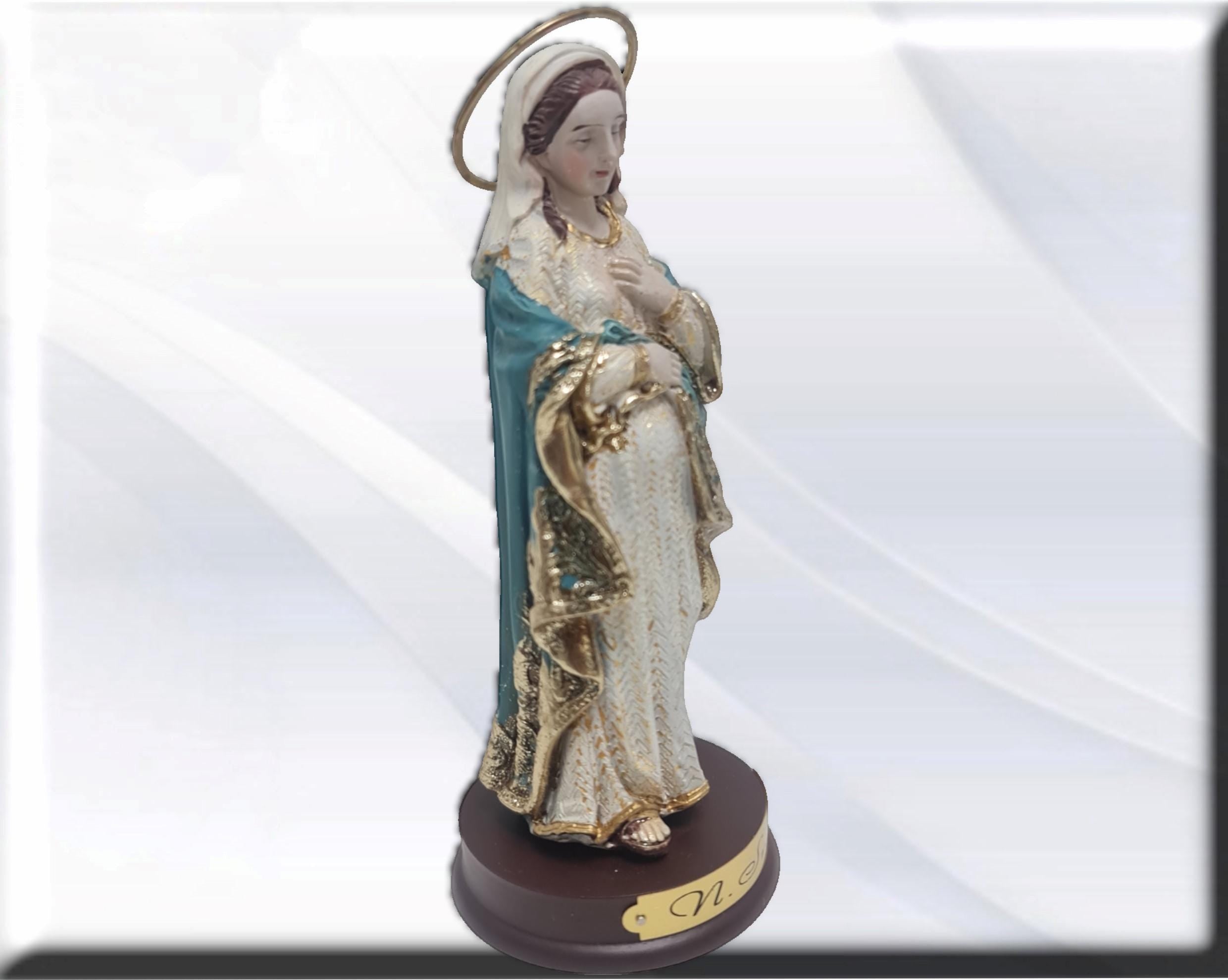 Nuestra Sra. de la O , Santos y Vírgenes católicos , productos Religiosos - Imagen 4