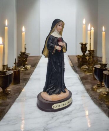 Estatua Santa Rita de Casia  . Catholic Saints and Virgins, Religious products,
