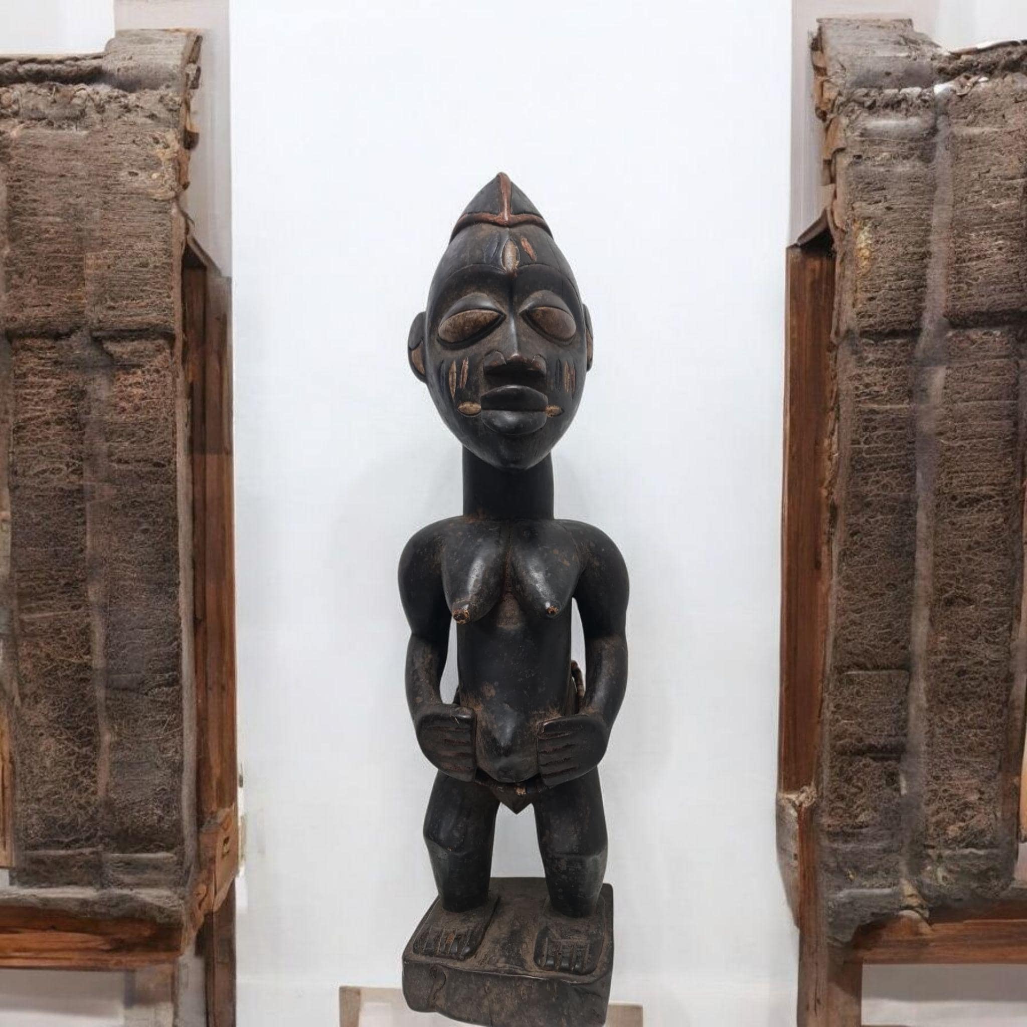 Fetiche africano Congo Tribal , arte Africano , Galería de arte , hecho a mano