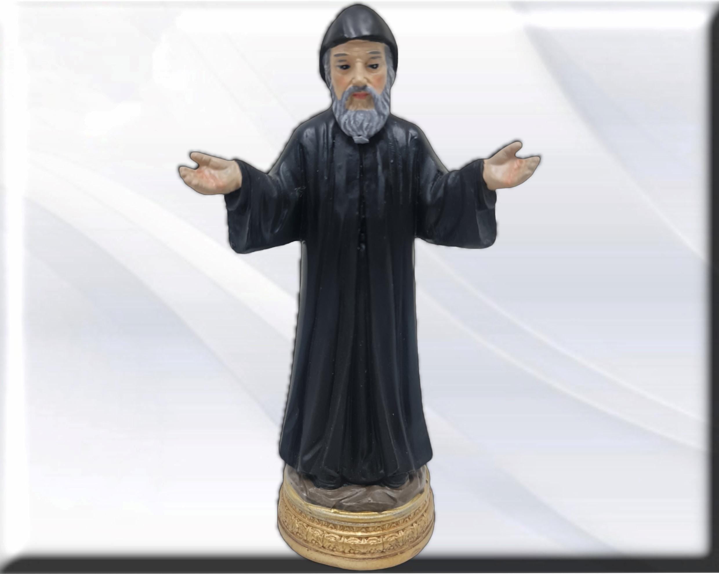 Estatua San Charbel . Catholic Saints and Virgins, Religious products, - Imagen 3