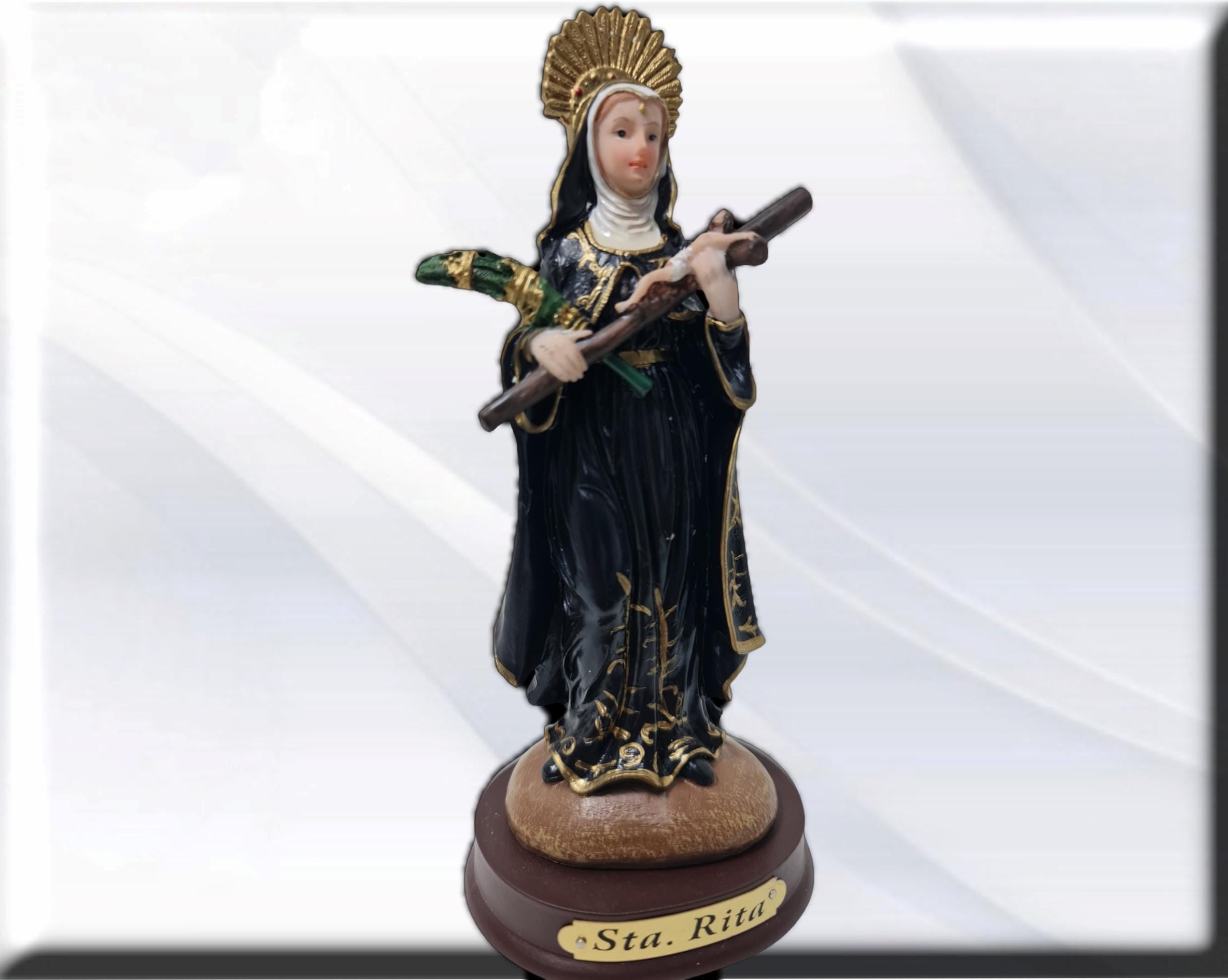 Santa Rita de Casia . Catholic Saints and Virgins, Religious products, - Imagen 3