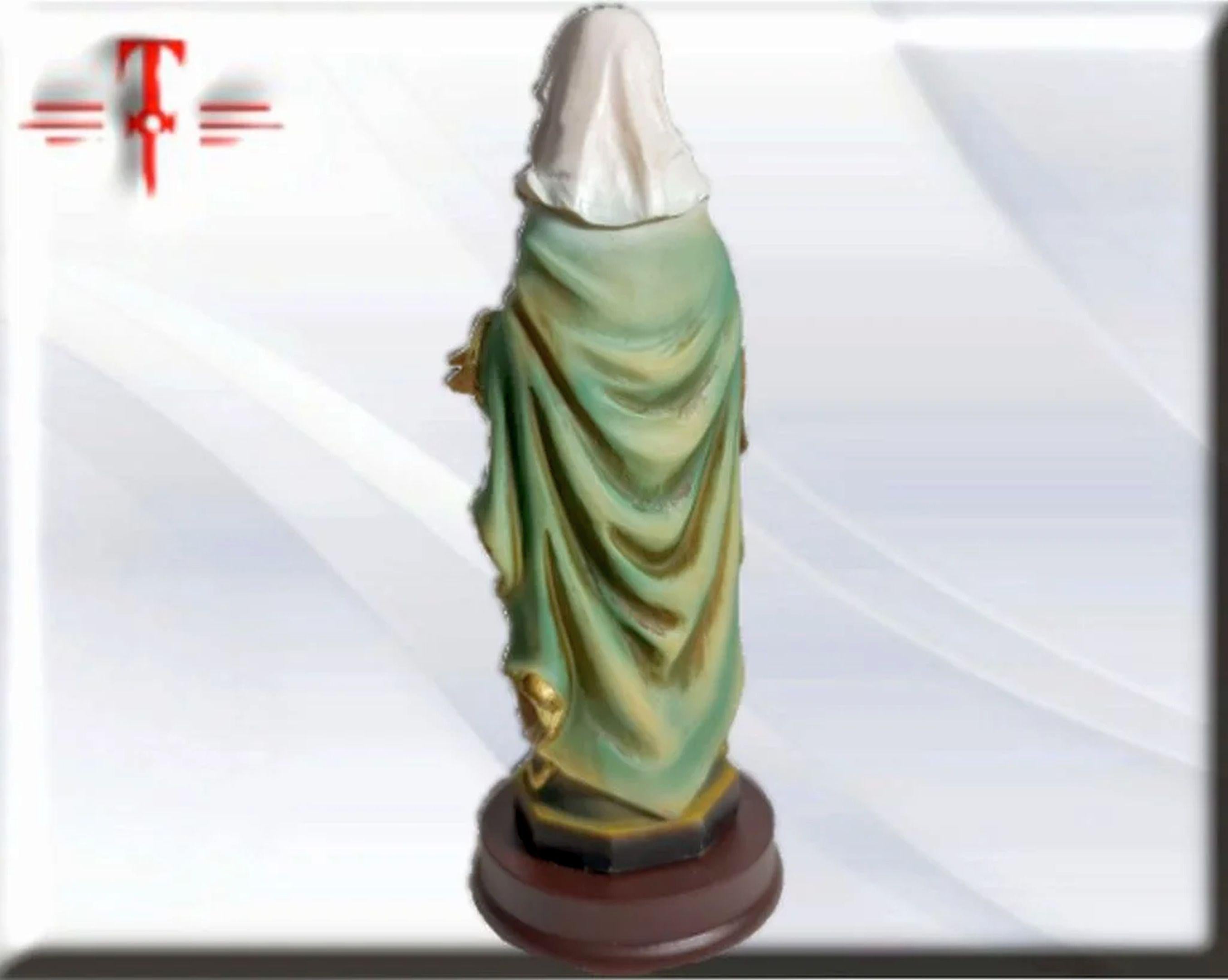 Figura de Nuestra Señora de Gracia en Resina Fina (Varios Tamaños) , productos Religiosos - Image 5