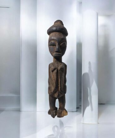 Antigua estatua Africana , arte Africano , Vintage , hecho a mano