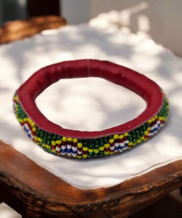 Brazalete de cuero suerte , Original from Benín Protection , amuleto