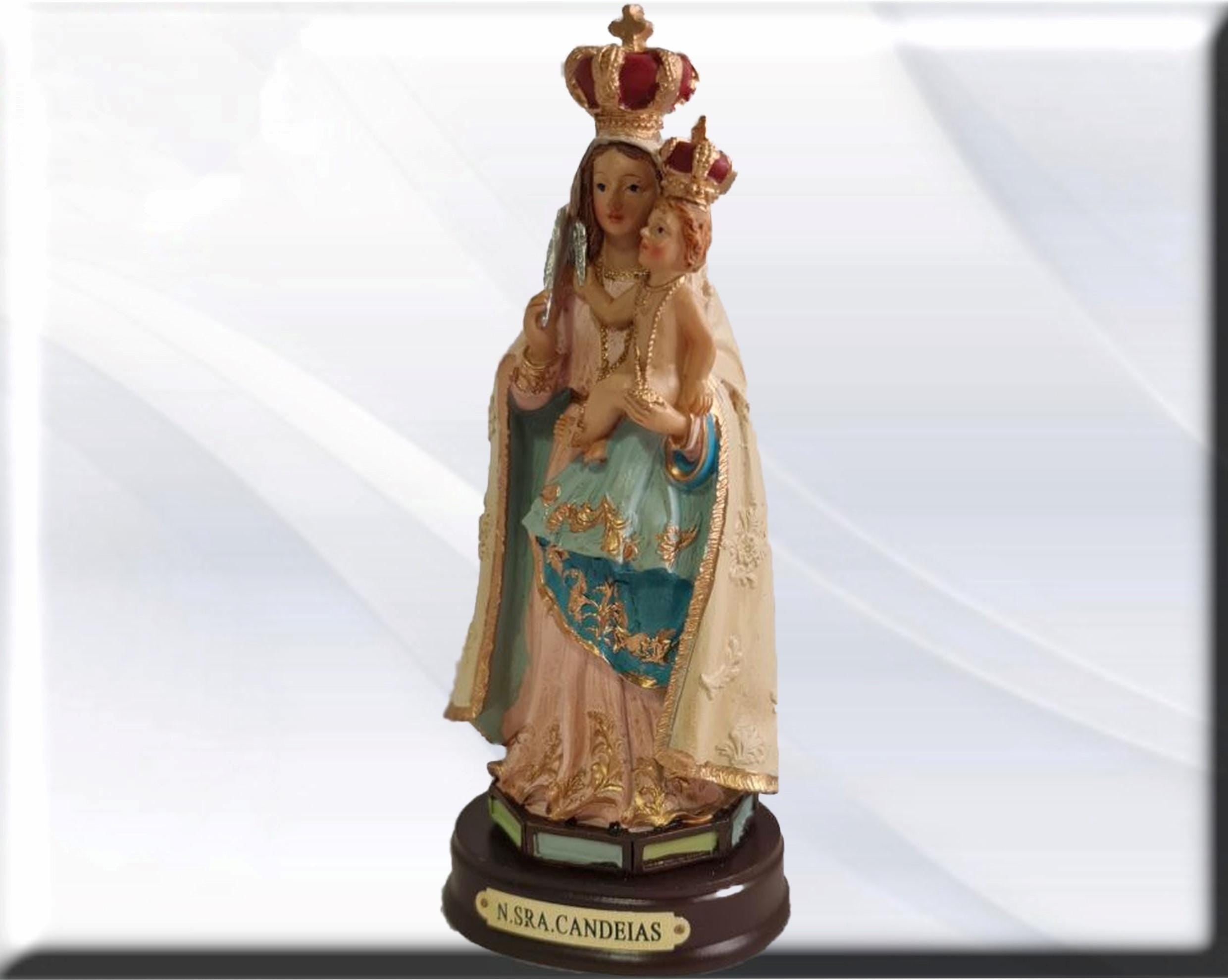 Nuestra Señora de la Luz ( candeias ) . Catholic Saints and Virgins, Religious products, - Imagen 4