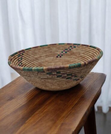Cestas de mimbre artesanal , arte Africano , hecho a mano