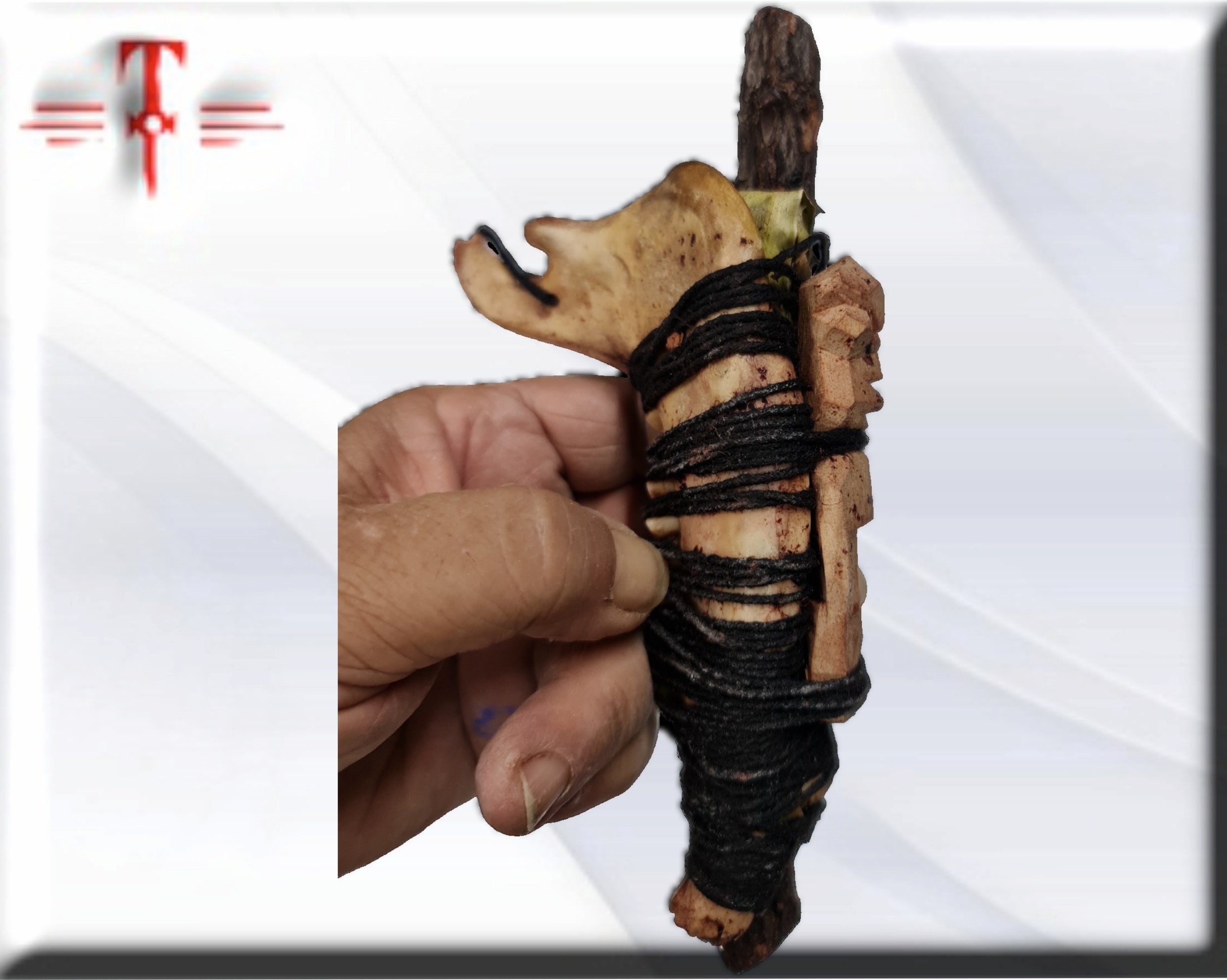 Fetiche de Protección Contra Brujería - Tamaño (22x10 cm) - Imagen 6