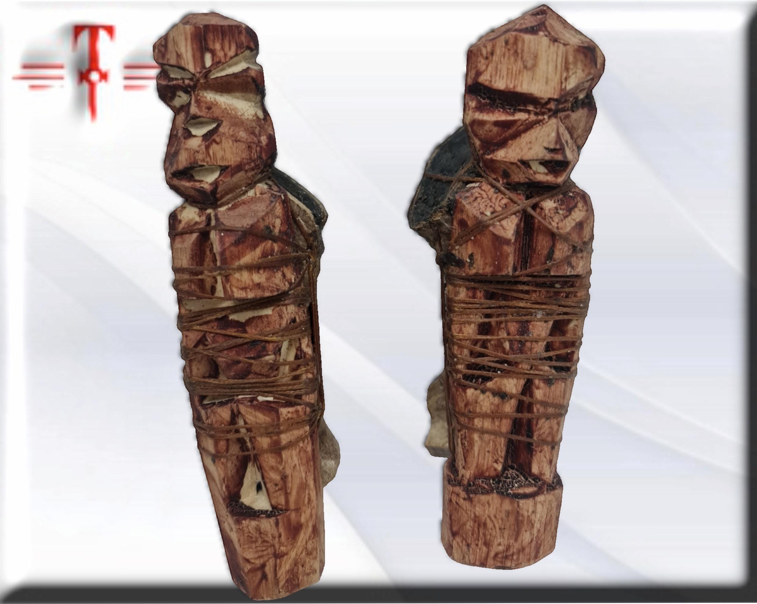 Fetiche Africano prteccion casa y negocio , secretos del vodun , arte tradicional africano - Imagen 3