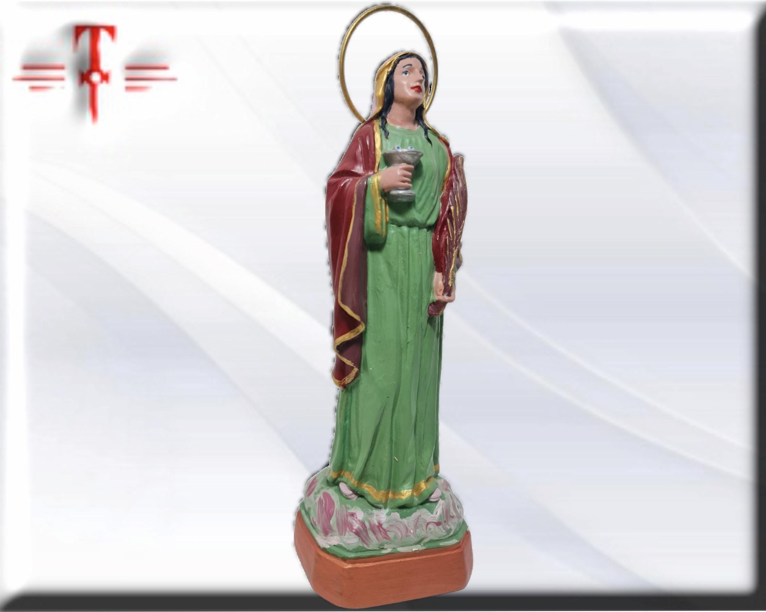 Santa Lucía , Santos y Vírgenes católicos , productos Religiosos - Imagen 3
