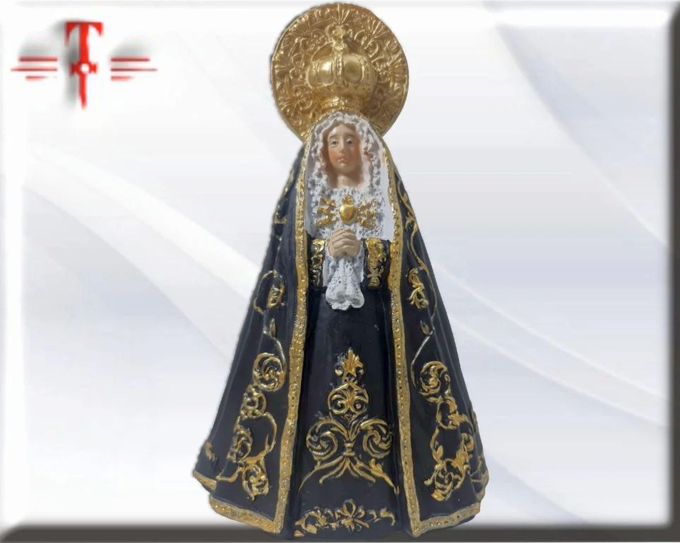 Figura de la Virgen de Los Volcanes (Lanzarote) en Resina Premium – 21 cm , productos Religiosos - Image 2