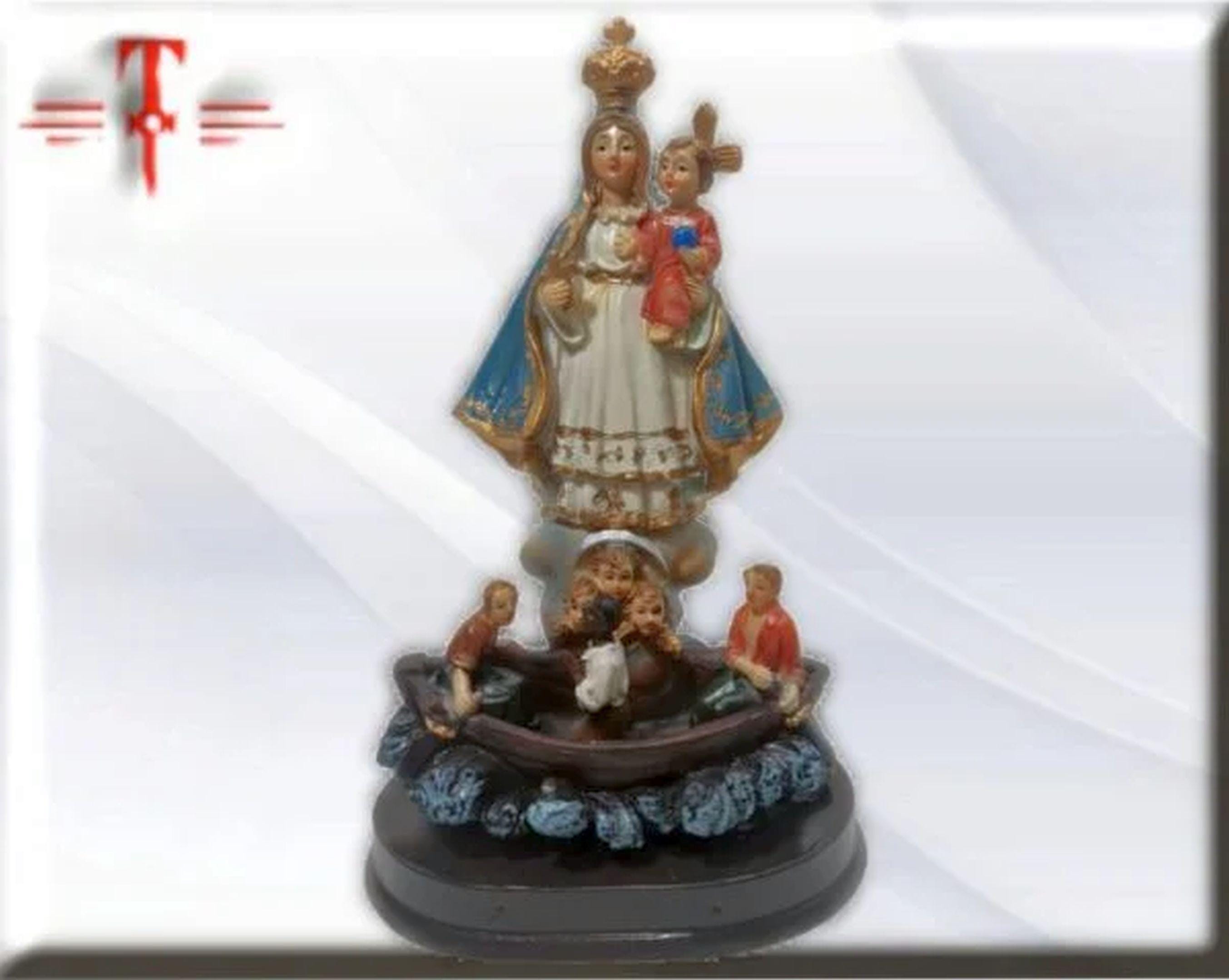 Virgen de la caridad del cobre azul , Santos y Vírgenes católicos , productos Religiosos - Image 2