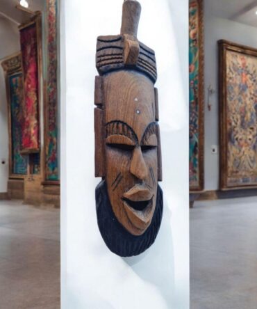 Máscara Antigua Tradicional – Arte Africano y Misticismo de Galería (39 cm)