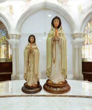 Estatua religiosa Rosa Mística  , virgenes y santos catolicos