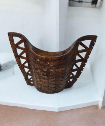 Cesta de madera Arte africano , Galería de Arte , antigüedad , Artesanía africana