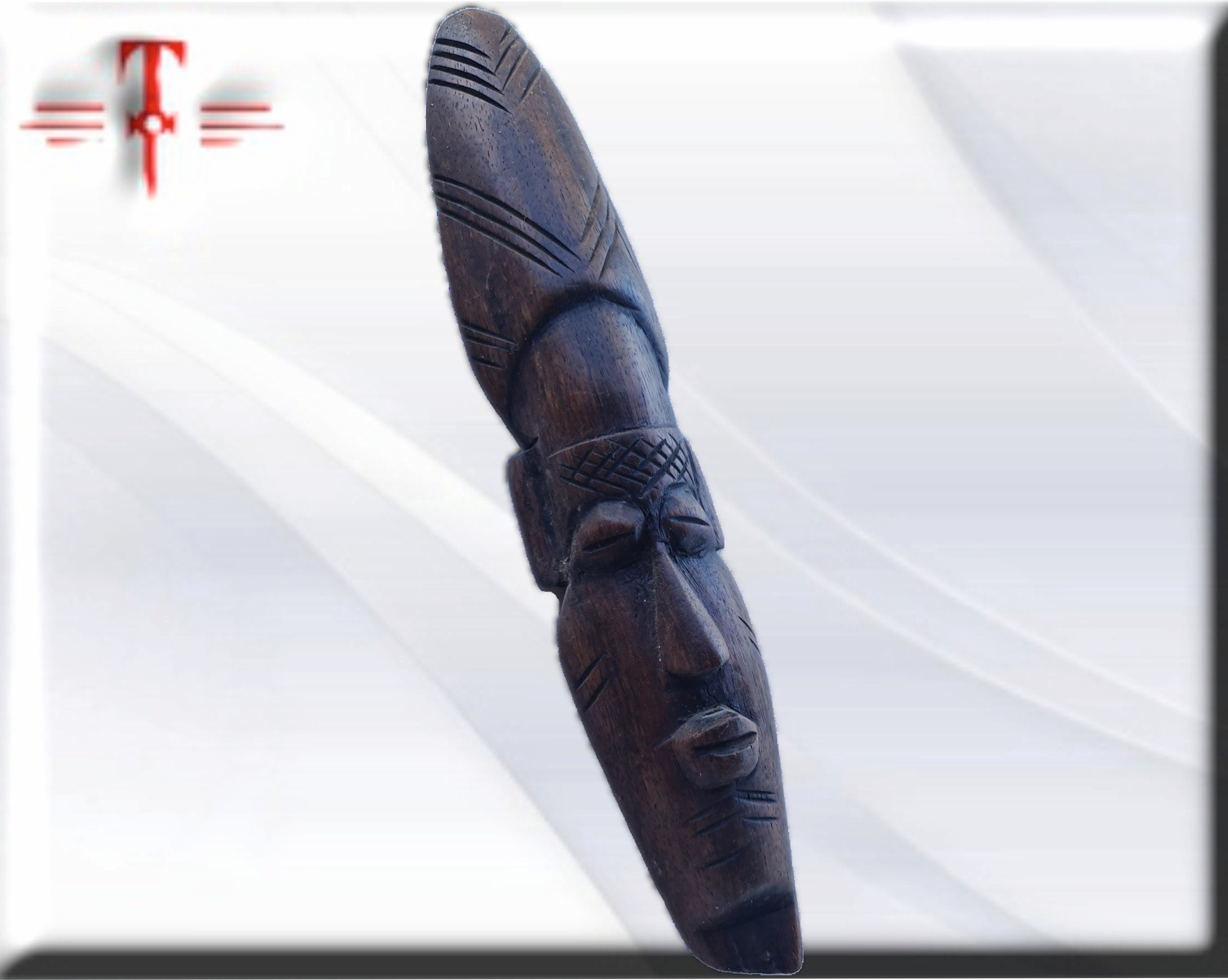 Máscara Antigua Tradicional – Arte Africano y Misticismo de Galería - Image 3