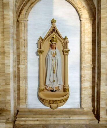 Virgen de Fátima pared , virgenes y santos catolicos