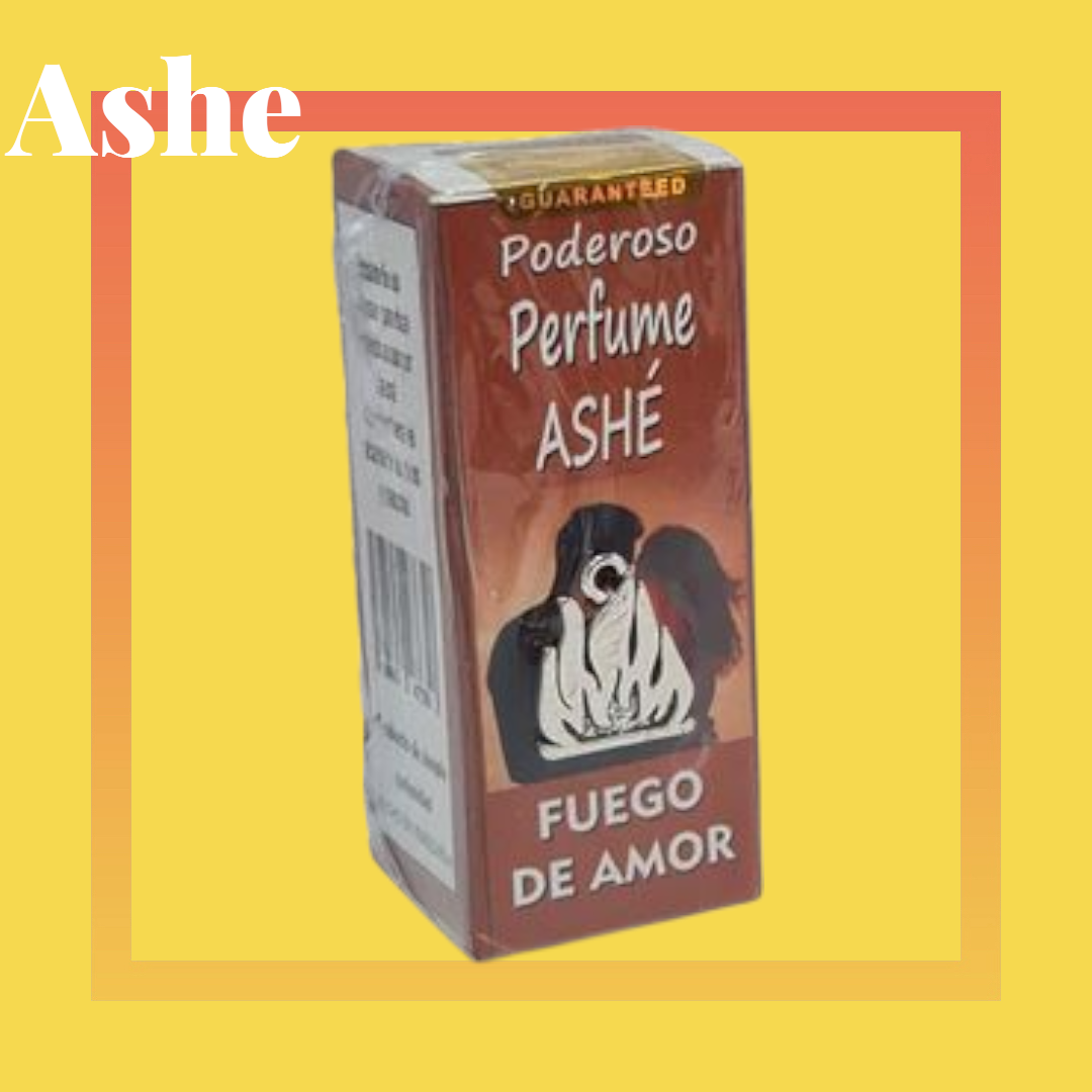Fuego de amor, Perfumes Ashé: Esencia, Poder y Evolución Espiritual