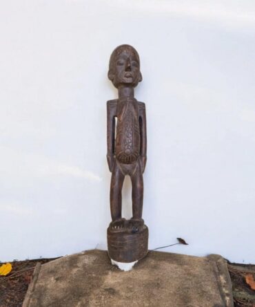 Fetiche Magbetu Congo Tribal , arte Africano , Galería de arte , hecho a mano
