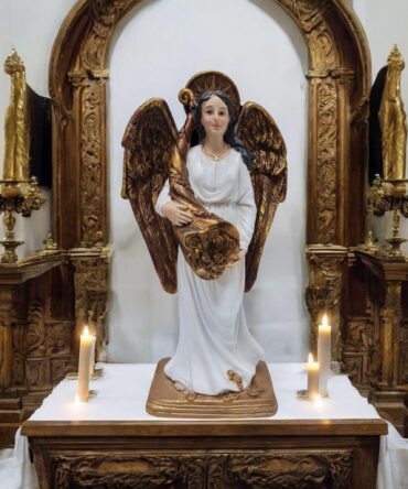 Ángel Diosa de la Fortuna y Abundancia , Santos y Vírgenes católicos , productos Religiosos