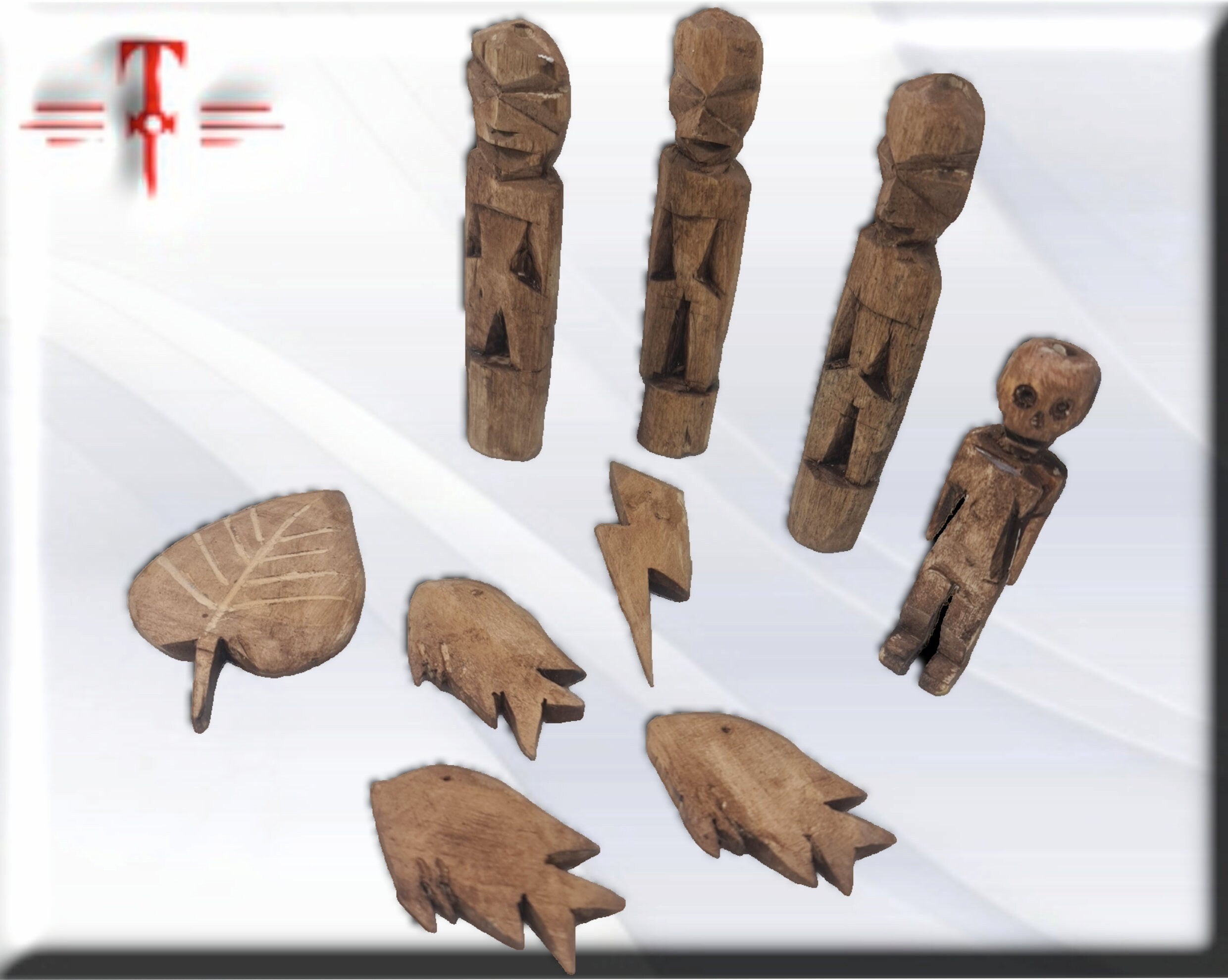 Herramientas de Orun , Mono Oro u Orun madera - santería , yoruba, lucumí - Imagen 2